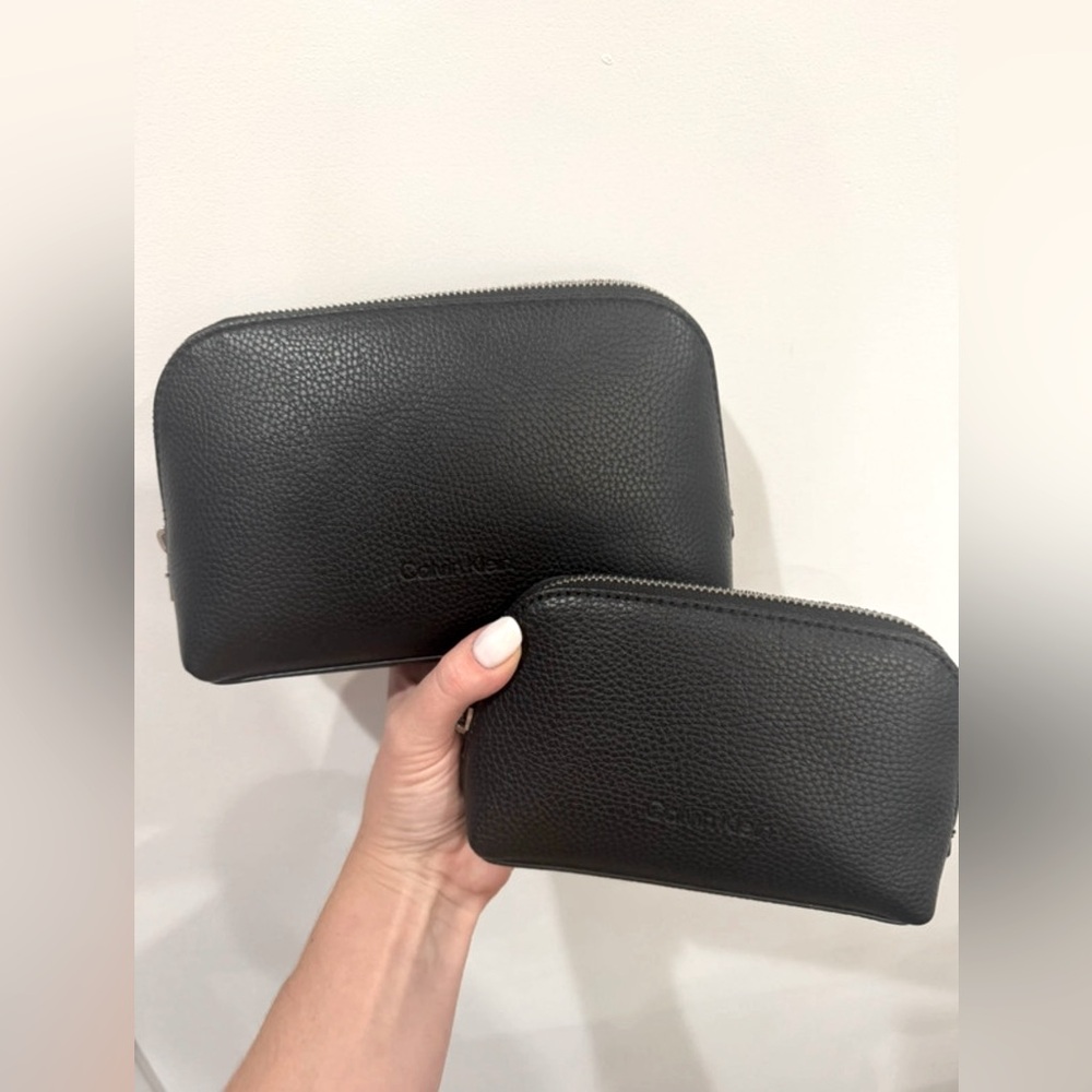 Calvin Klein 2 pack make up pouches